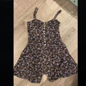 90’s vintage Womens flower romper